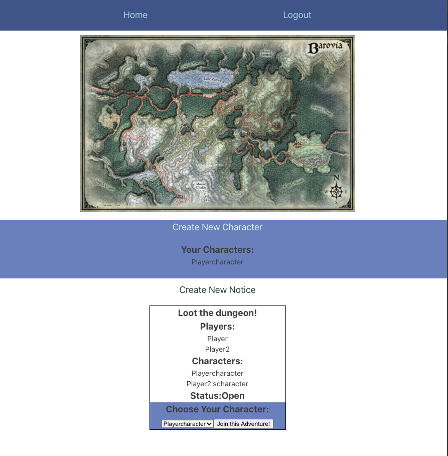 The West Marches App image